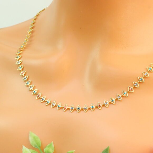 "New Beautiful Design Necklace Chain for Women/Girls, Gift, N659 - Picture 14 of 14